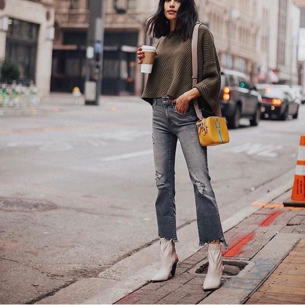 MOTHER the insider crop jeans